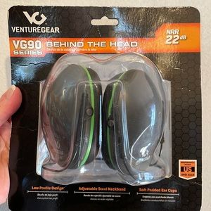 Venture Gear VGBH9010C Behind the Head Earmuffs - 22 NRR box is damaged